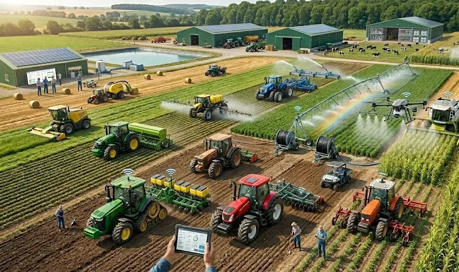 Agricultural equipment benefits