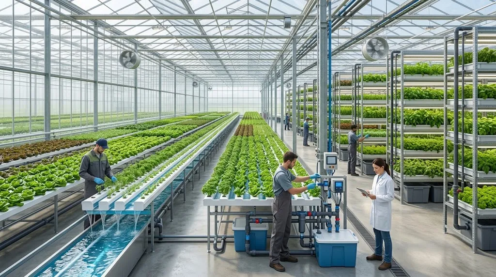Hydroponic Growing Infrastructure