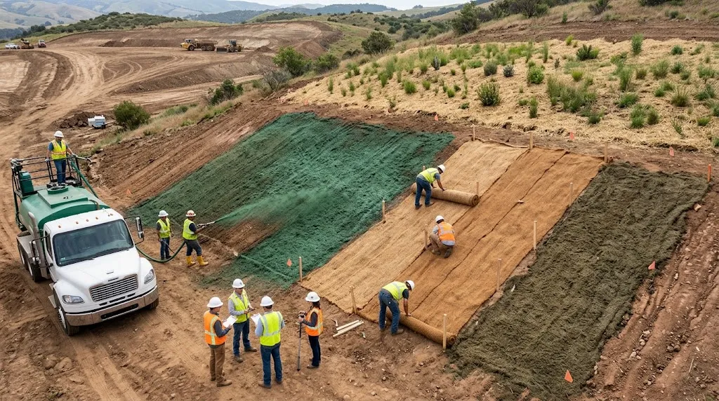 Hydraulic Mulch & Erosion Control