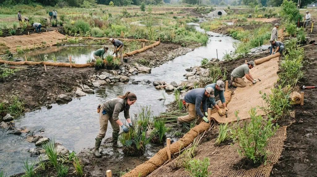 Wetland & Riparian Restoration