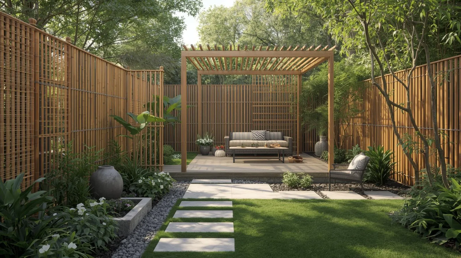 Bamboo Fence
