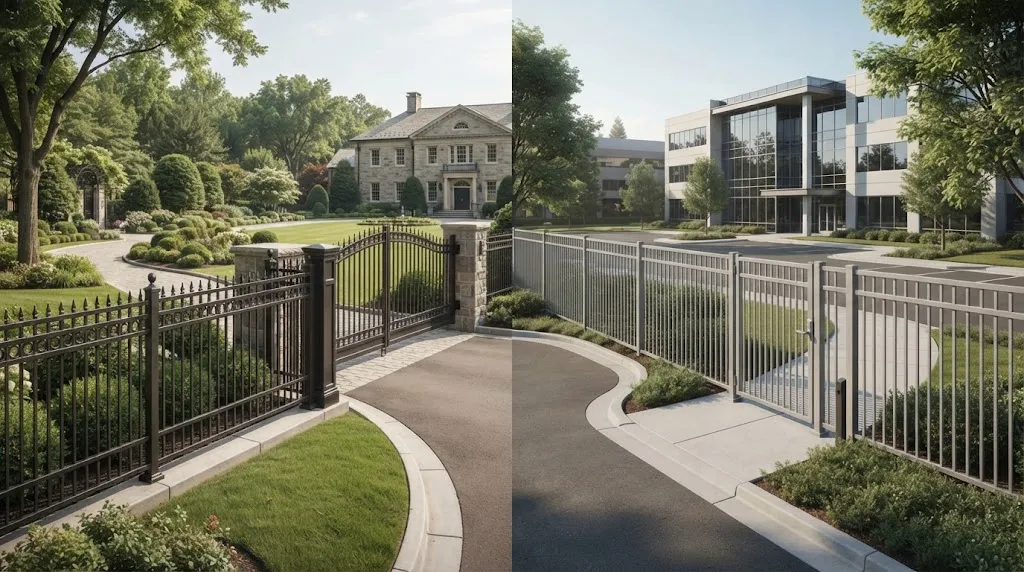 Metal Fence Comparison