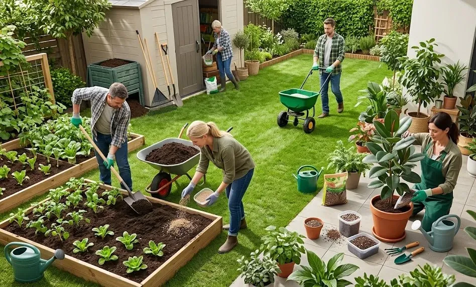 Indoor plant fertilizer