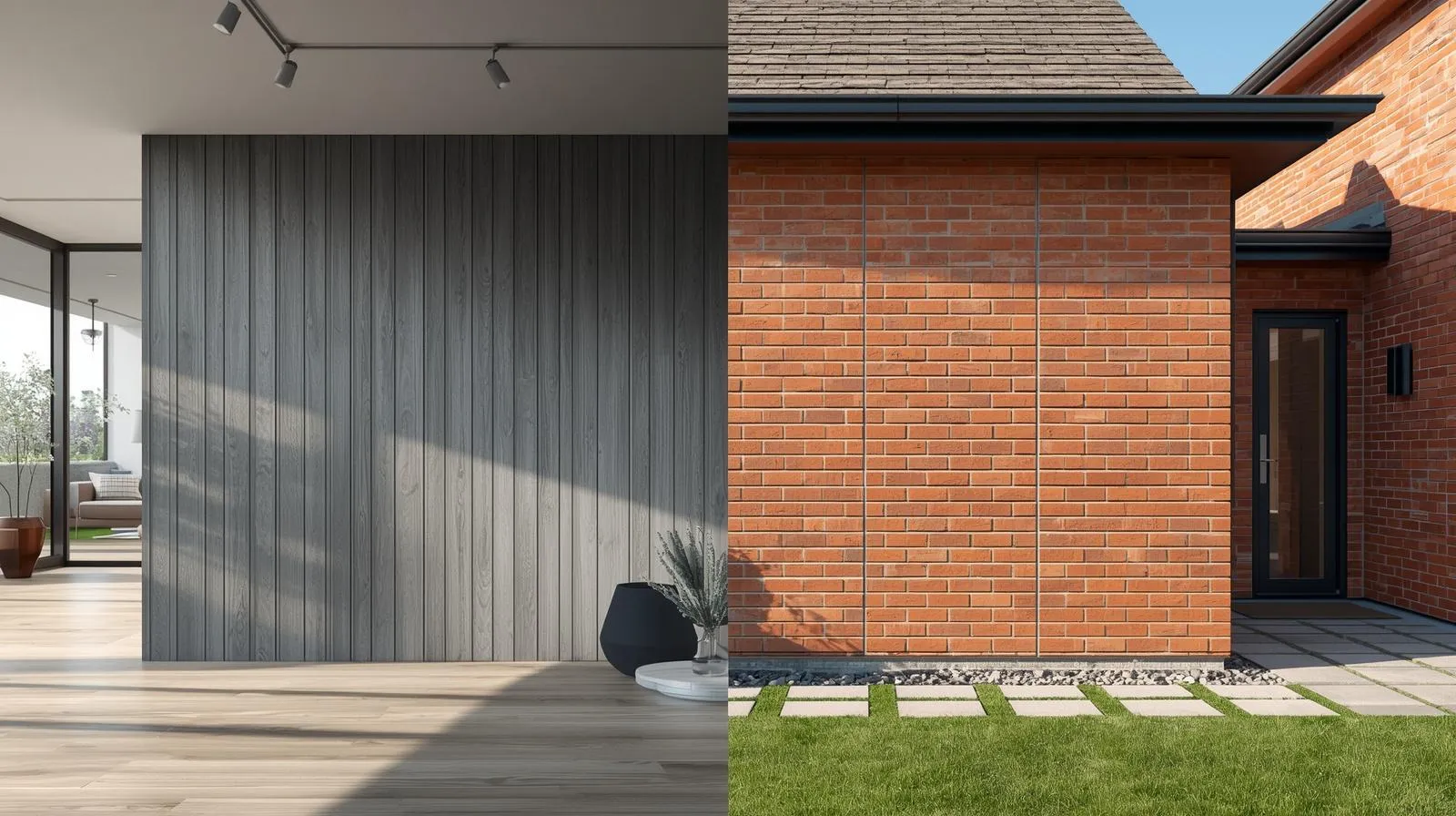 Wall Cladding vs Brickwork Guide