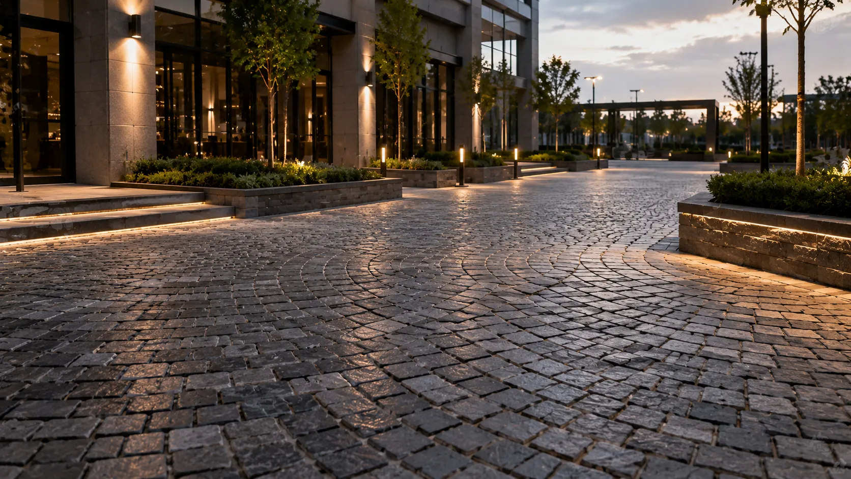 Outdoor Cobblestone