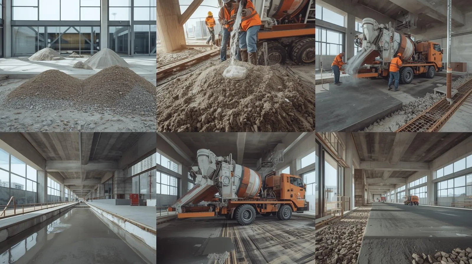 Concrete Mixing Process