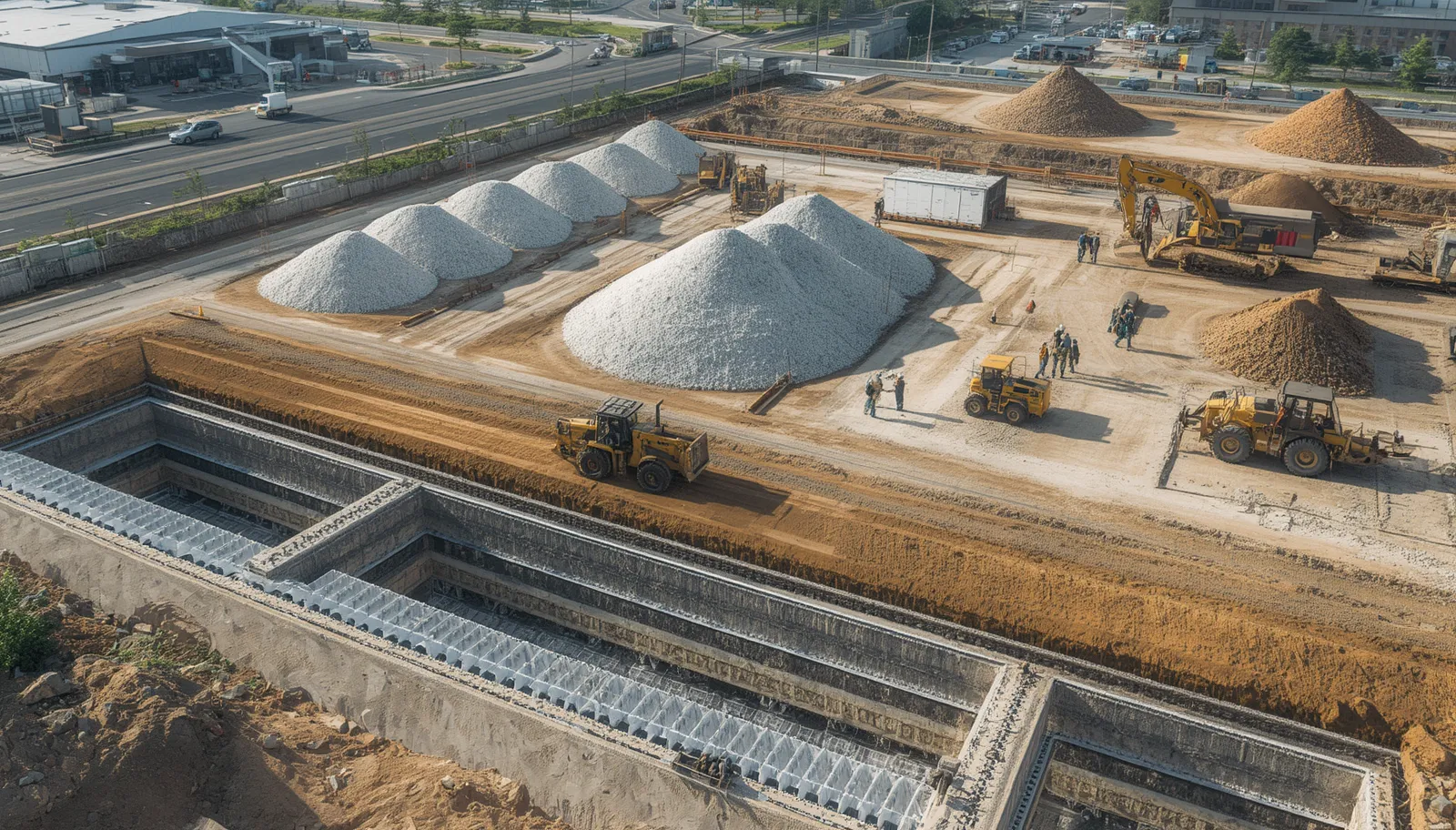 Drainage Foundation Materials