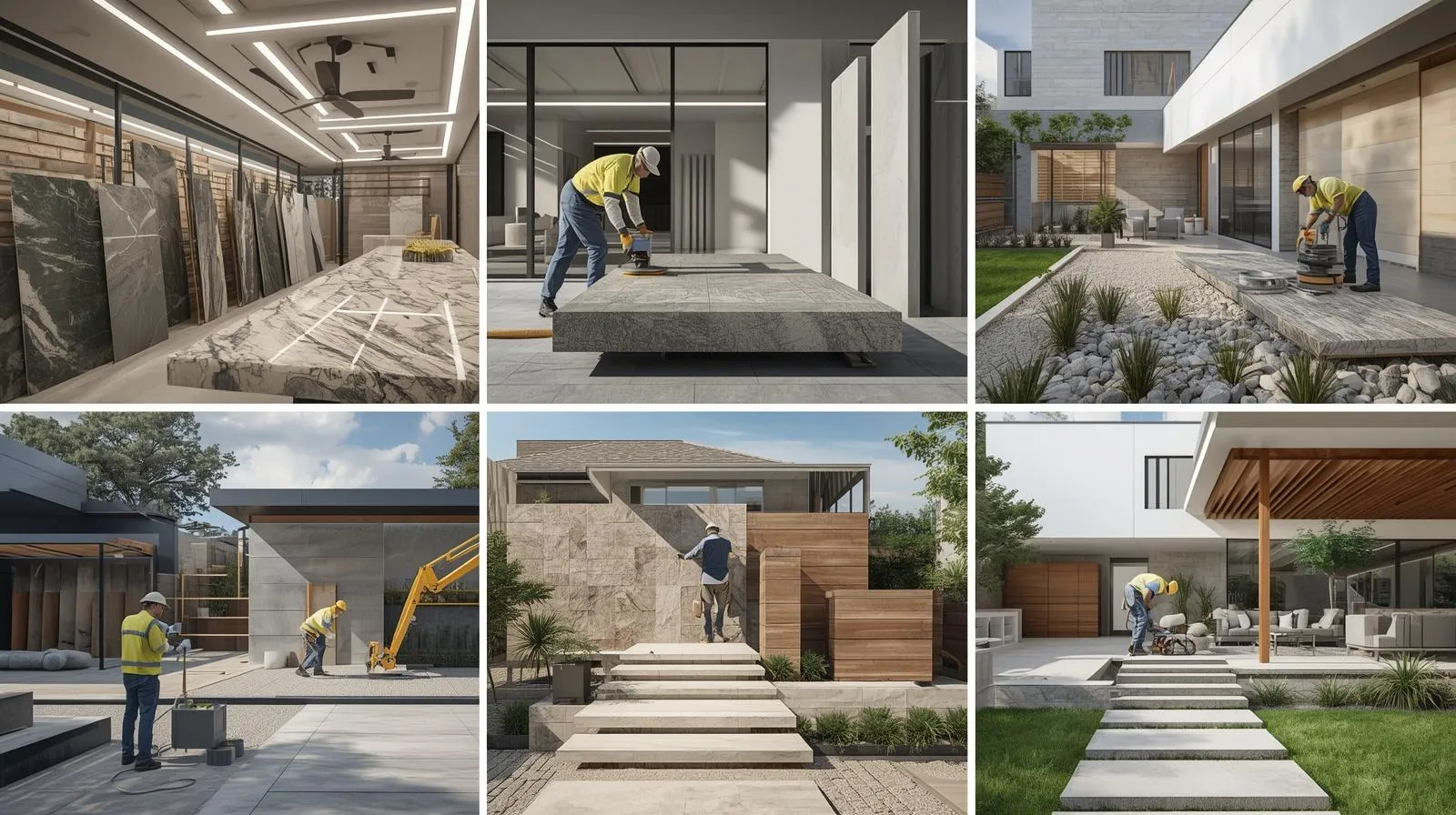 Natural Stone Installation Process