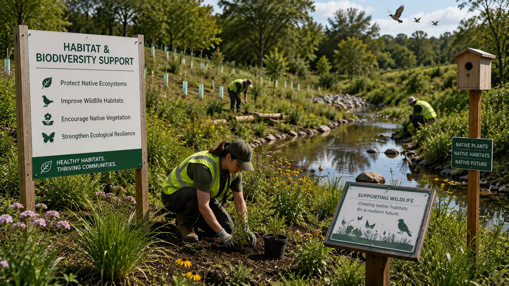 Habitat & Biodiversity Support