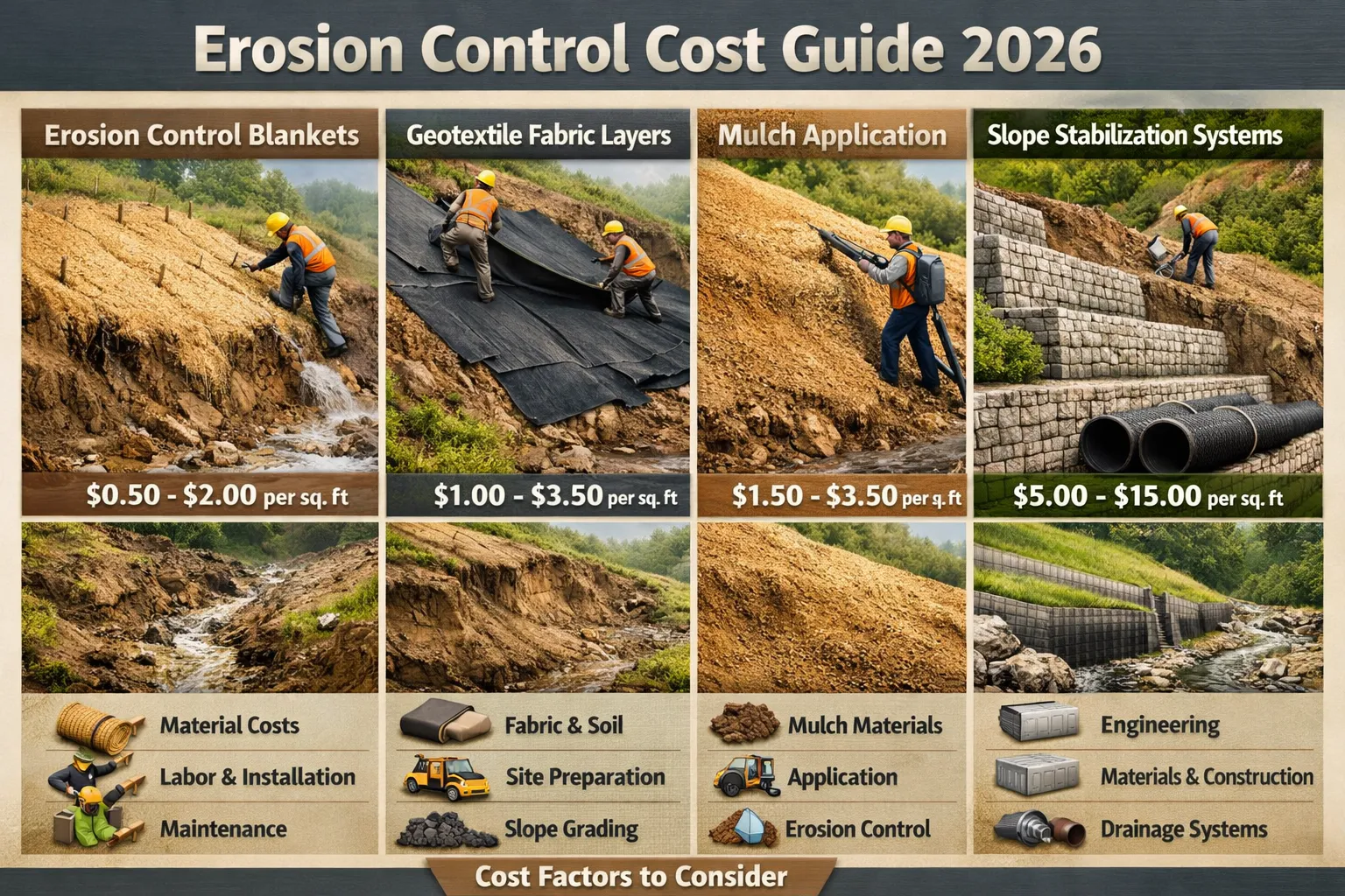 Erosion Cost Guide
