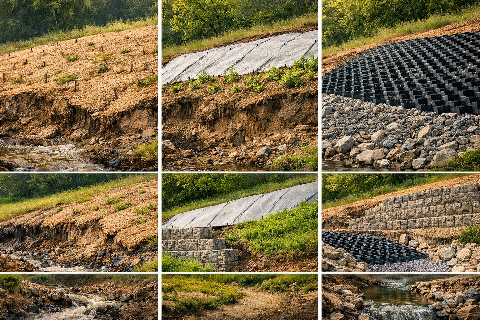 Erosion Materials