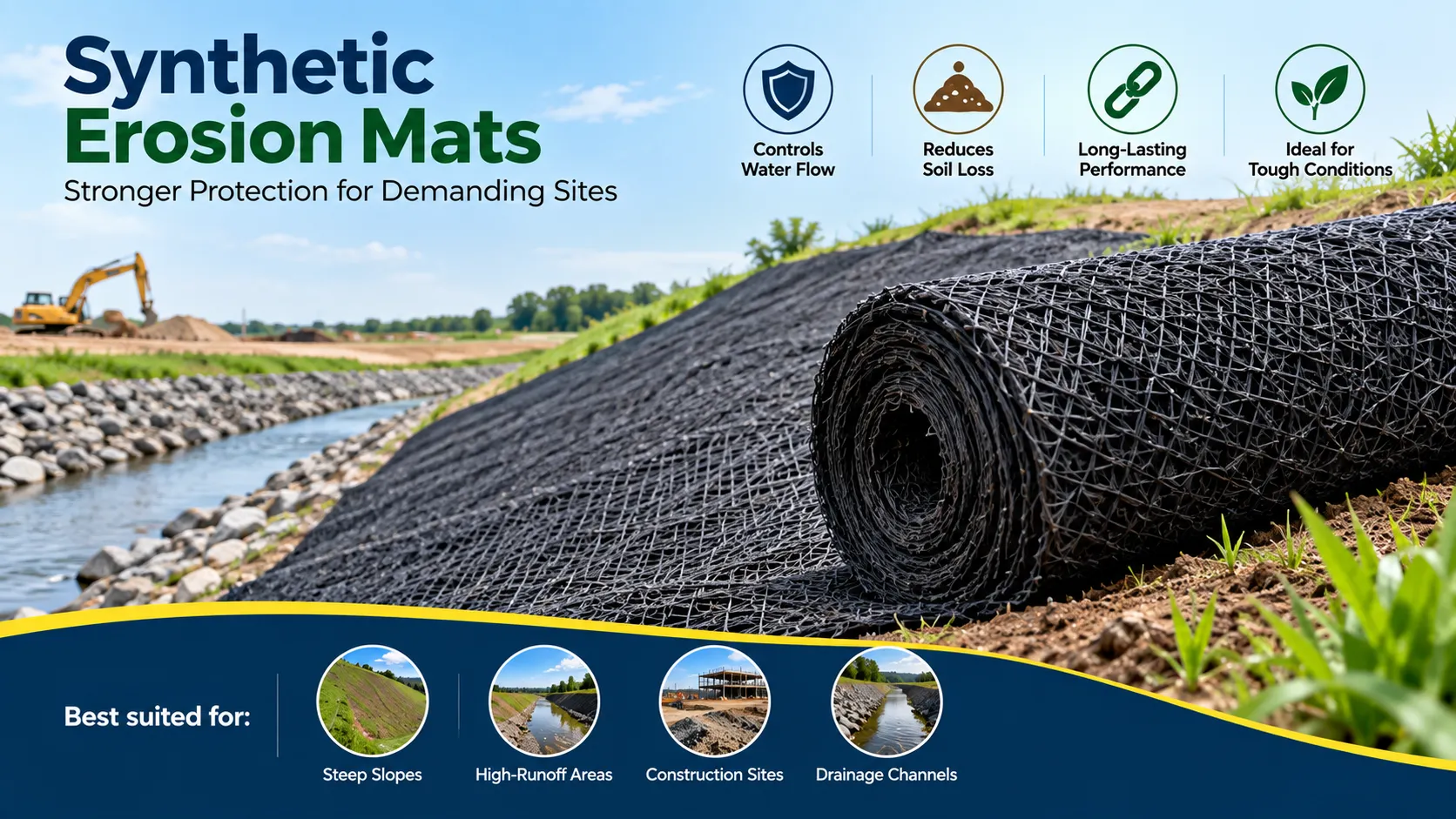 Synthetic Erosion Mats