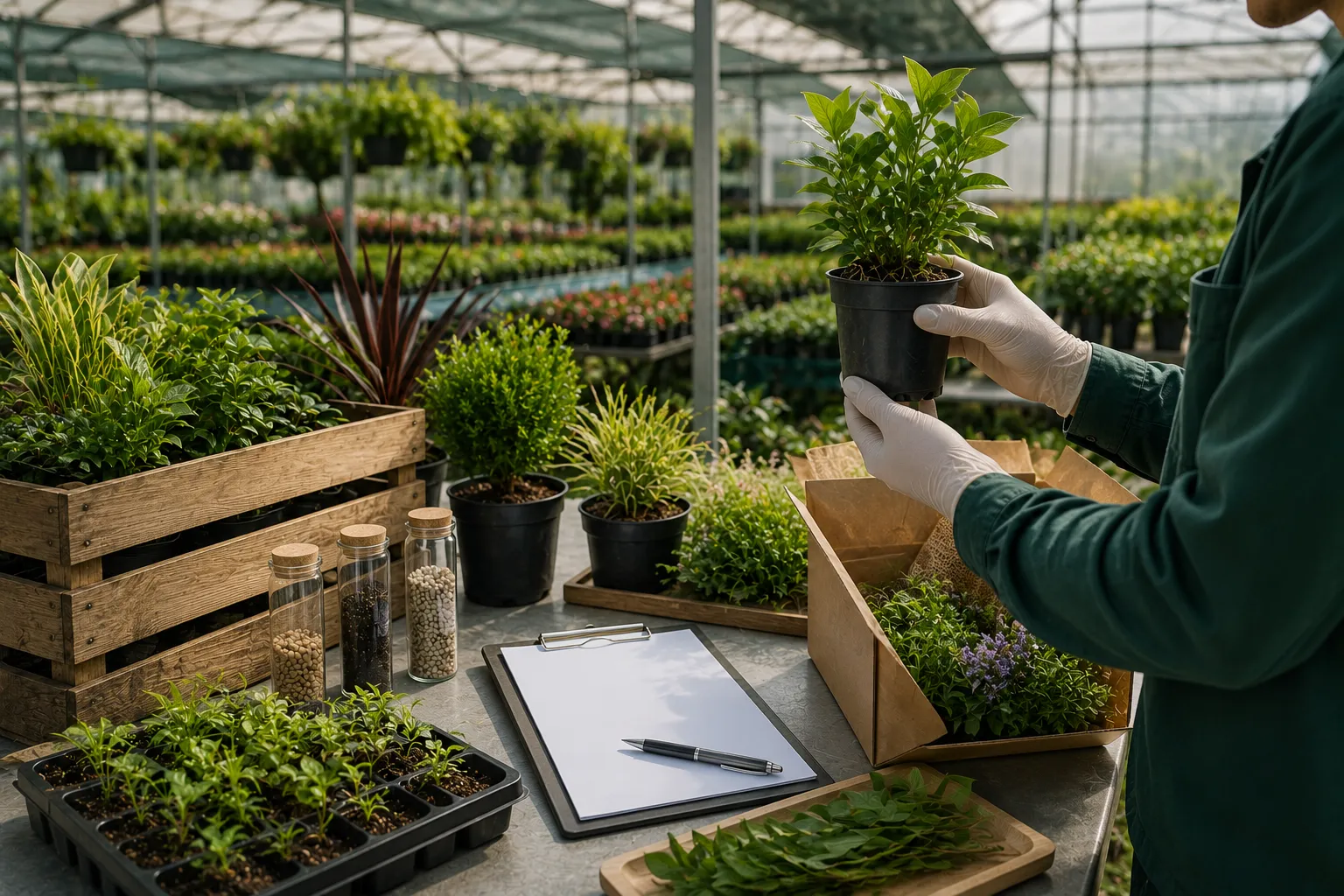 Phytosanitary Certified Botanical Supply