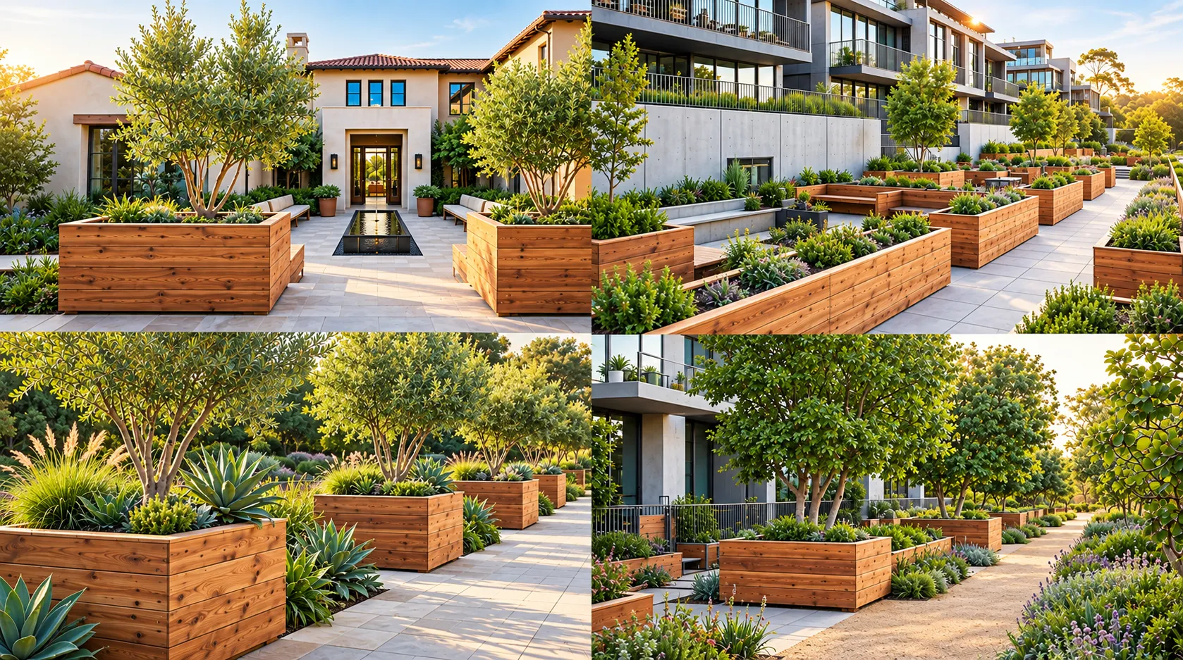 Wooden Planters