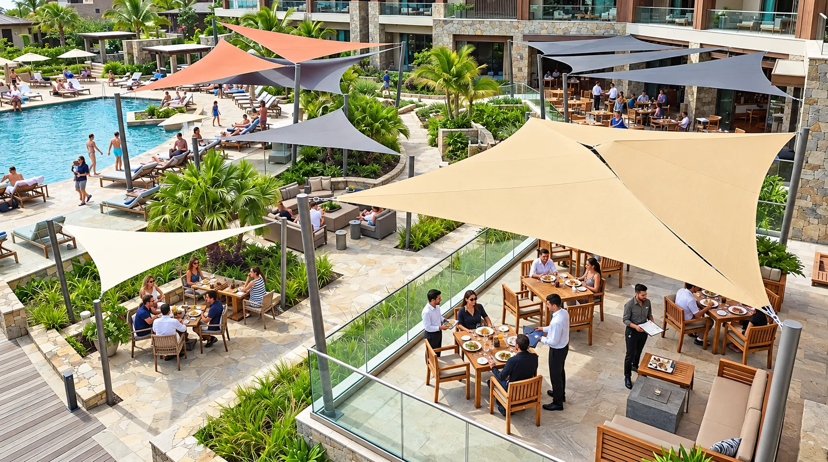 Acrylic Shade Sails
