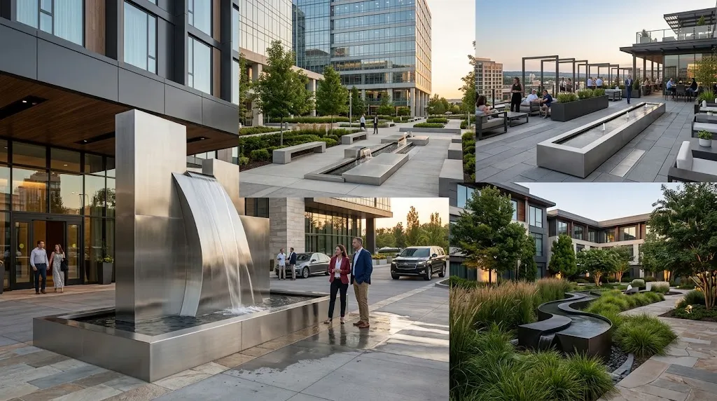 Metal Water Features