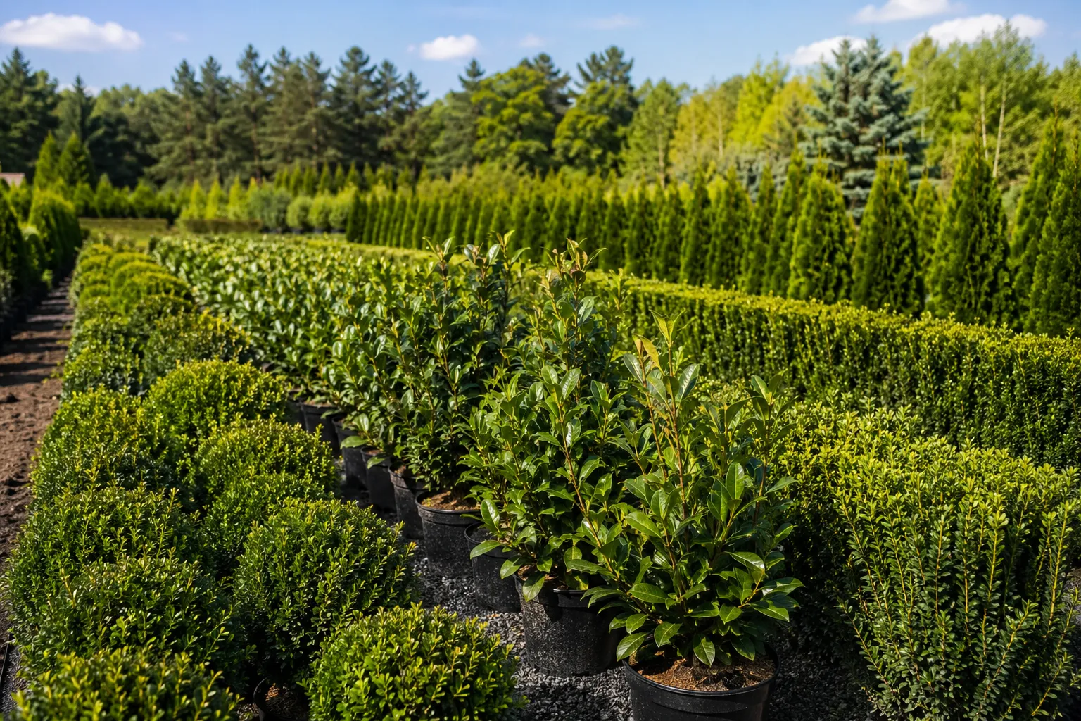 Commercial Shrubs & Hedges