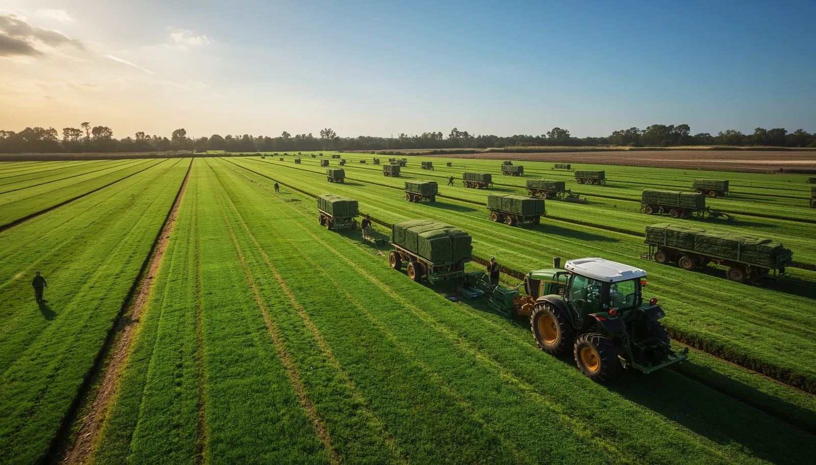 Commercial Turfgrass Sod