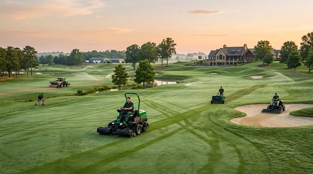 Golf Course Maintenance Machinery